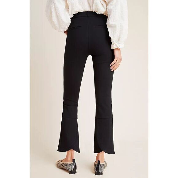 NWT Anthropologie The Essential Slim Tulip-Hem Pants Size 2 - Picture 4 of 9